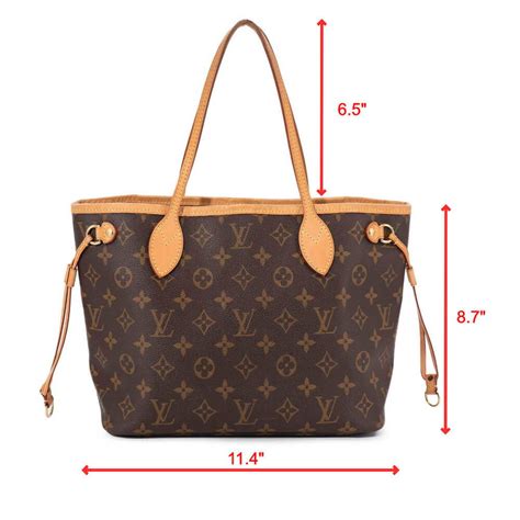 louis vuitton neverfull size guide